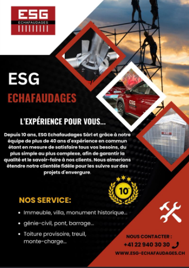 ESG Echafaudages SA