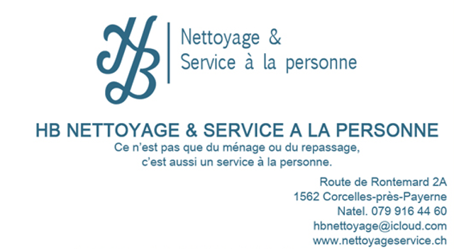 HB NETTOYAGE & SERVICE A LA PERSONNE
