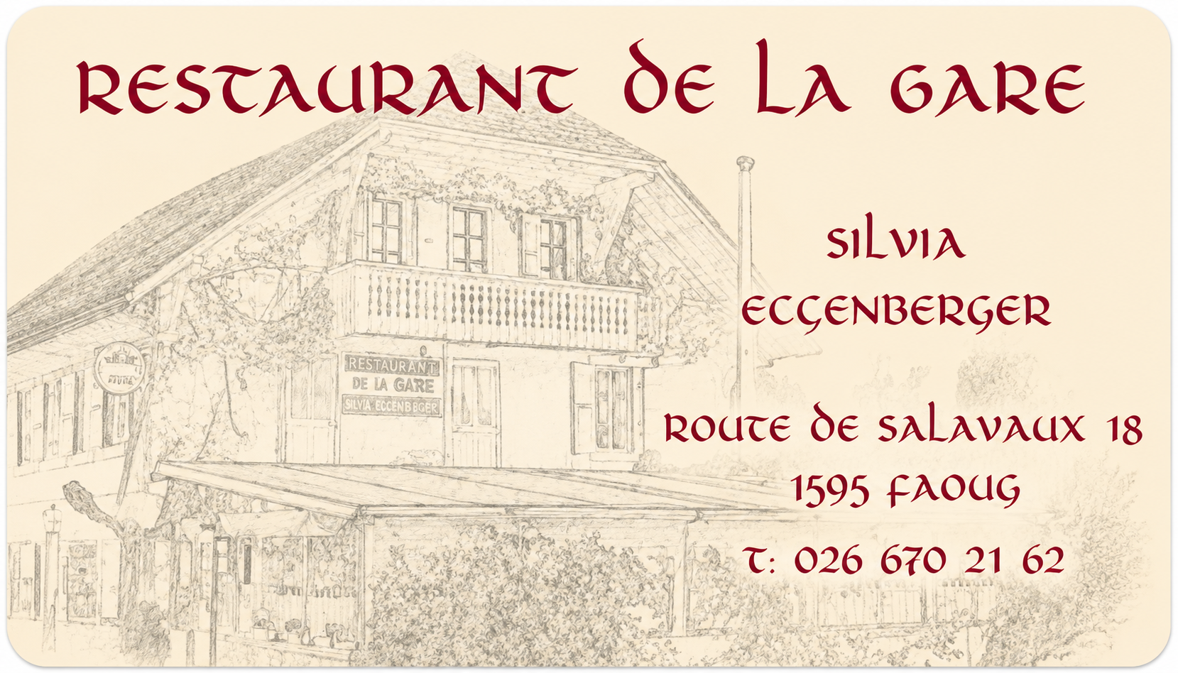 Restaurant de la Gare