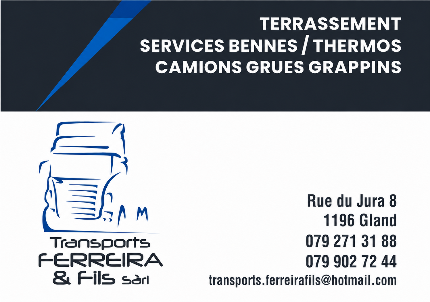 Transports Ferreira & Fils Sàrl