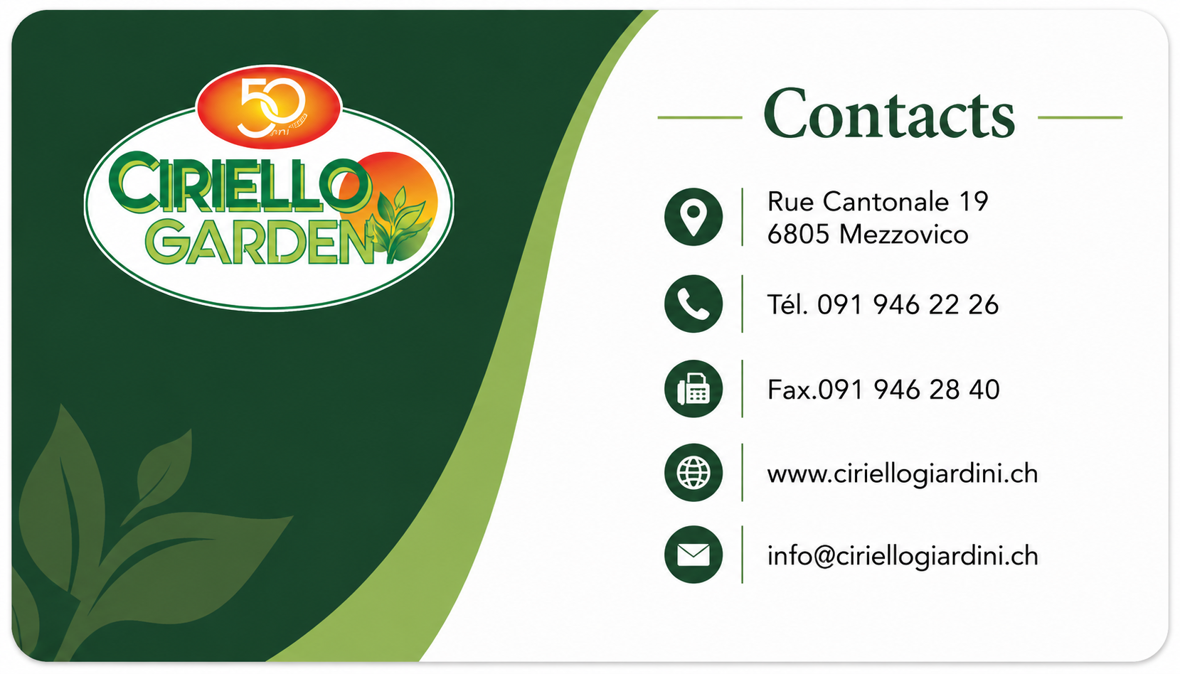 Ciriello Giardini SA