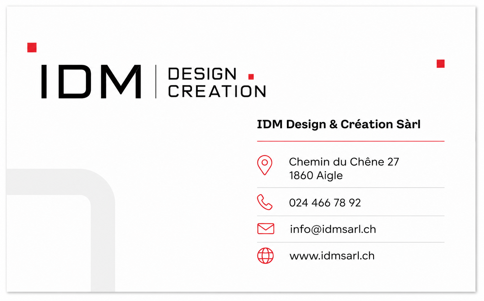 IDM Design & Création Sàrl