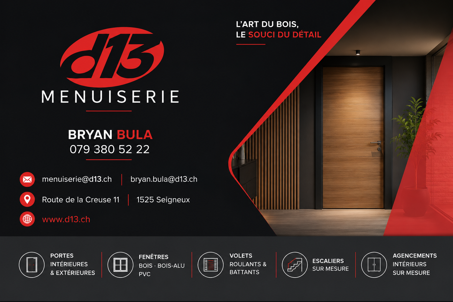 Menuiserie d13